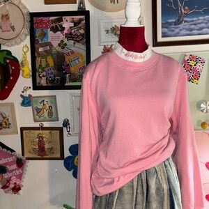 Blair Pink Long Sleeve Sweatshirt